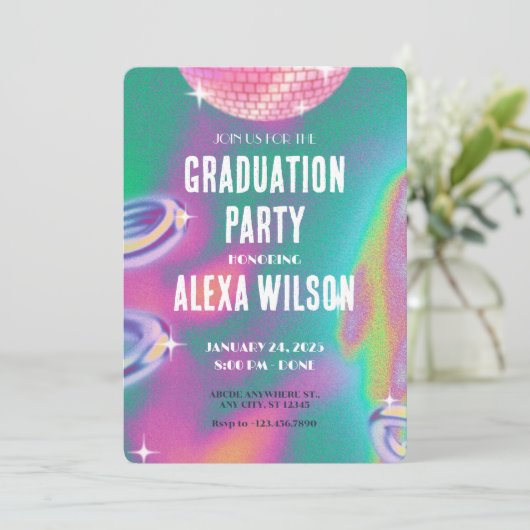 レトロY2k卒業党 招待状 (スタンド正面)