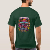 レトロY2K Tシャツ、完全にクールな2000年代のビブス Tシャツ (裏面)