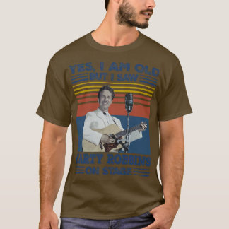 レトロYesイムオールドしかし私はステージ上のマーティを見た Tシャツ