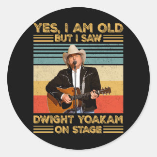レトロYes私は古いが、私はステージのDwight Yoakamを見た ラウンドシール