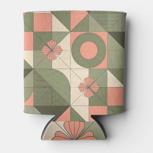 レト最高のロ、ヴィンテージ、カッラー 缶クーラー (正面)