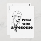 レト誇りを持ったロ素晴らしの ポストカード (正面/裏面)