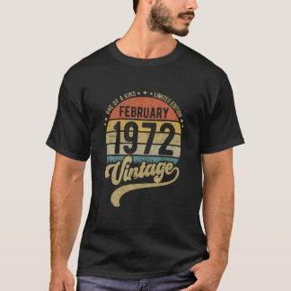 レト50誕生日50歳2生まれ月 Tシャツ