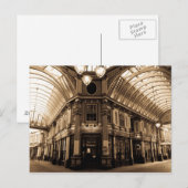 レドゥンホールマーケットロンドン ポストカード (正面/裏面)