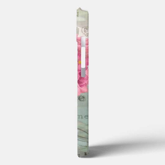 レドゥートピンクアジサイiPadエアケース Case-Mate iPhoneケース (裏面 / 左)