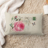 レドテヴィンテージアクセントランバー装飾用クッション ランバークッション (ブランケット)