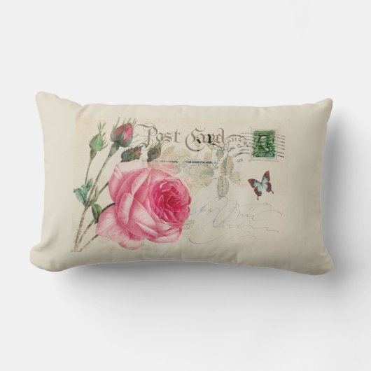 レドテヴィンテージアクセントランバー装飾用クッション ランバークッション (正面)