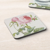 レドテヴィンテージバラフランスのアクセントコースター コースター (左側)