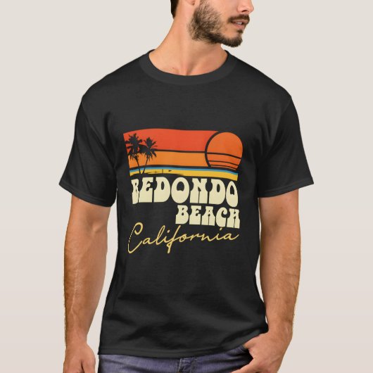 レドンドビーチカリフォルニア Tシャツ (正面)