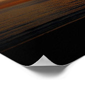 レドンドビーチサンセット#1 ポスター (角)