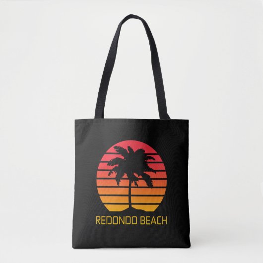 レドンドビーチ カリフォルニア トートバッグ (正面)