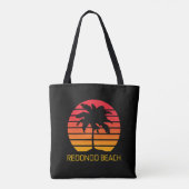 レドンドビーチ カリフォルニア トートバッグ (裏面)