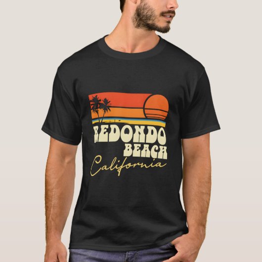 レドンドビーチ カリフォルニア Tシャツ (正面)