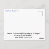 レドンドビーチ#3はがき ポストカード (裏面)