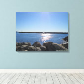 レドンドビーチ#6 キャンバスプリント (インサイチュ (ウッドフロア))