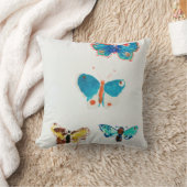 レドン五蝶 クッション (ブランケット)