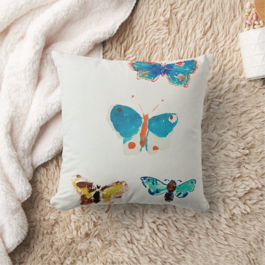 レドン五蝶 クッション (ブランケット)