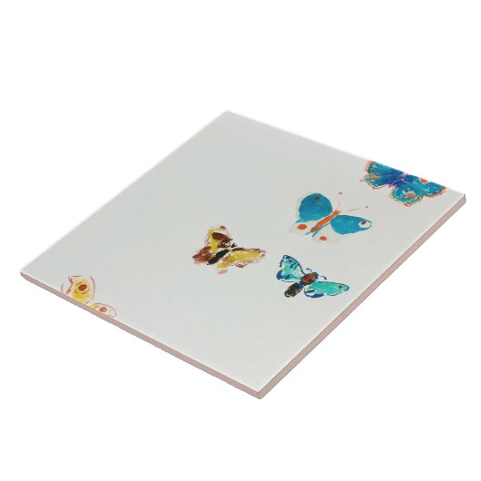 レドン五蝶 タイル (側面)