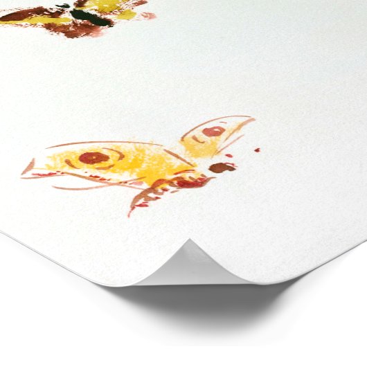 レドン五蝶 ポスター (角)