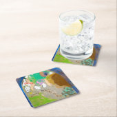 レドン・ウィンドンの女 スクエアペーパーコースター (インサイチュ)