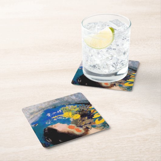 レドン・オフェリア スクエアペーパーコースター (インサイチュ)