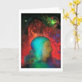 レドン・ジョアン・アーク カード (黄色い花)