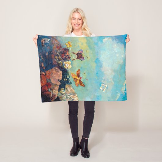 レドン・チョウ フリースブランケット (インサイチュ)