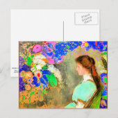 レドン – ヴィオレット・ハイマン、素晴らしアー絵画ト・ホイマン ポストカード (正面/裏面)