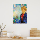 レドン – Baronne de Domecy素晴らし、ア絵画ート ポスター (キッチン)