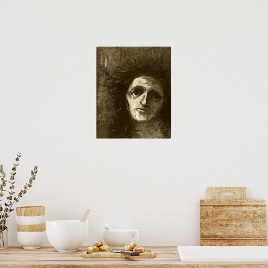 レドン – Christ 1887 ポスター (キッチン)