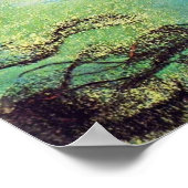 レドン – Seahorses On Underwater Scape 1909 ポスター (角)