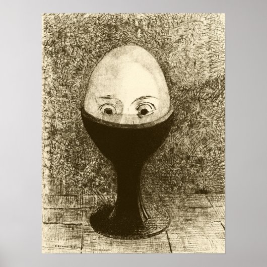 レドン – The Egg 1885 ポスター (正面)