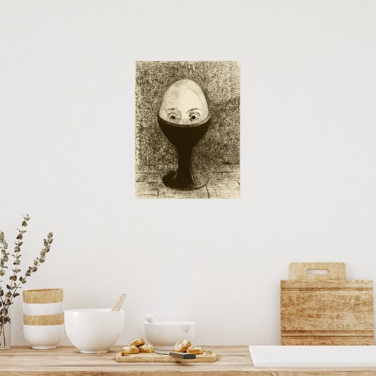 レドン – The Egg 1885 ポスター (キッチン)