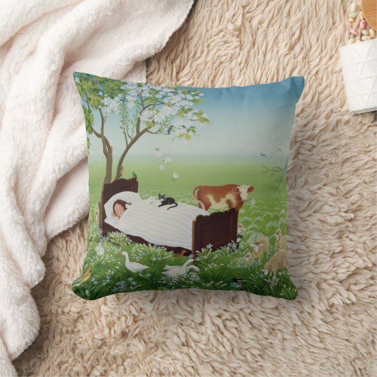 レナの夢 クッション (ブランケット)