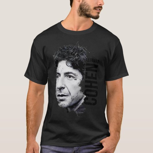 レナード・コーエン 1 Tシャツ (正面)