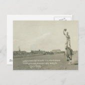 レナード・ストラウドの乗馬術 ポストカード (正面/裏面)