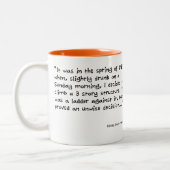 レニのブランドの知恵- WWLDか。 ツートーンマグカップ (左)