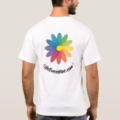 レニのロゴのTシャツ Tシャツ (裏面)