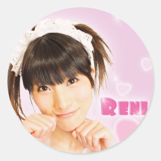 レニスティカー ラウンドシール (正面)