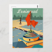 レニングラード ポストカード (正面/裏面)