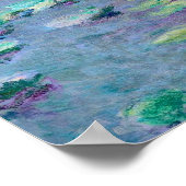 レニンフェアスウォーターリライスインプレッションファインアート ポスター (角)