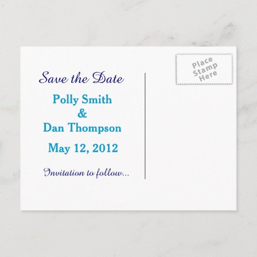 レニンフェアス睡蓮がデートの時間を結婚救う 案内ポストカード (裏面)