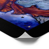 レニーによるジョエル・ハロウィーンの不気味な魔女カード ポスター (角)