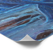 レニーによるデイドリーマー・ブルー・マーメイドのポスター ポスター (角)