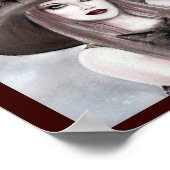 レニー・ラヴォワによる子猫ポスター付きハロウィーンウィッチ ポスター (角)