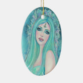レニー・ラヴォワによる海の芸術とマーメイド1 セラミックオーナメント (右)