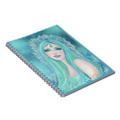 レニー・ラヴォワによる海の芸術とマーメイド1 ノートブック (右側)