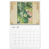 レニー・L・ラヴォワによる女神のアートワーク カレンダー (3月 2026)