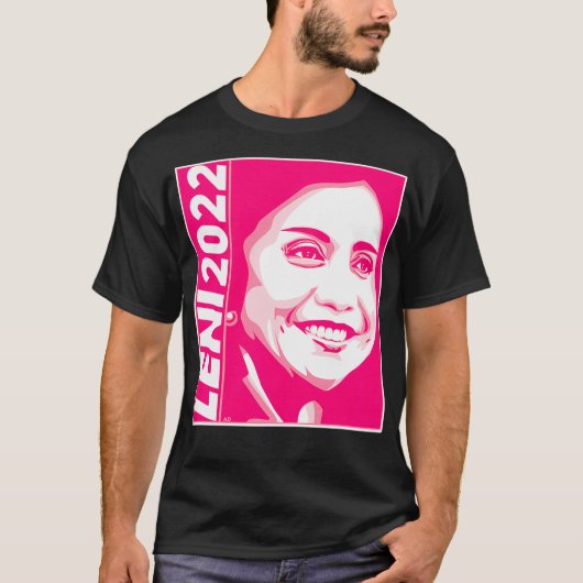 レニ・キコ 2022 支持 レニ・ロブレド LabanLeni2022 Tシャツ (正面)