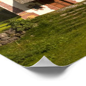 レヌイという美しい孤立した孤独な教会 ポスター (角)